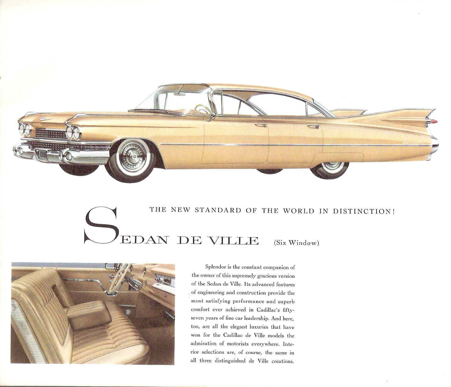 1959 Cadillac Brochure Page 1